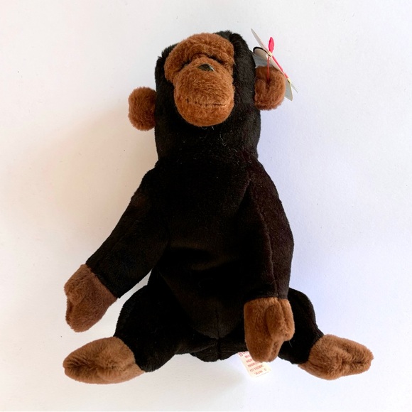 Ty Beanie Baby Retired 1996 Congo the Gorilla Vintage Rare Collectors Plush Toy - Picture 5 of 10
